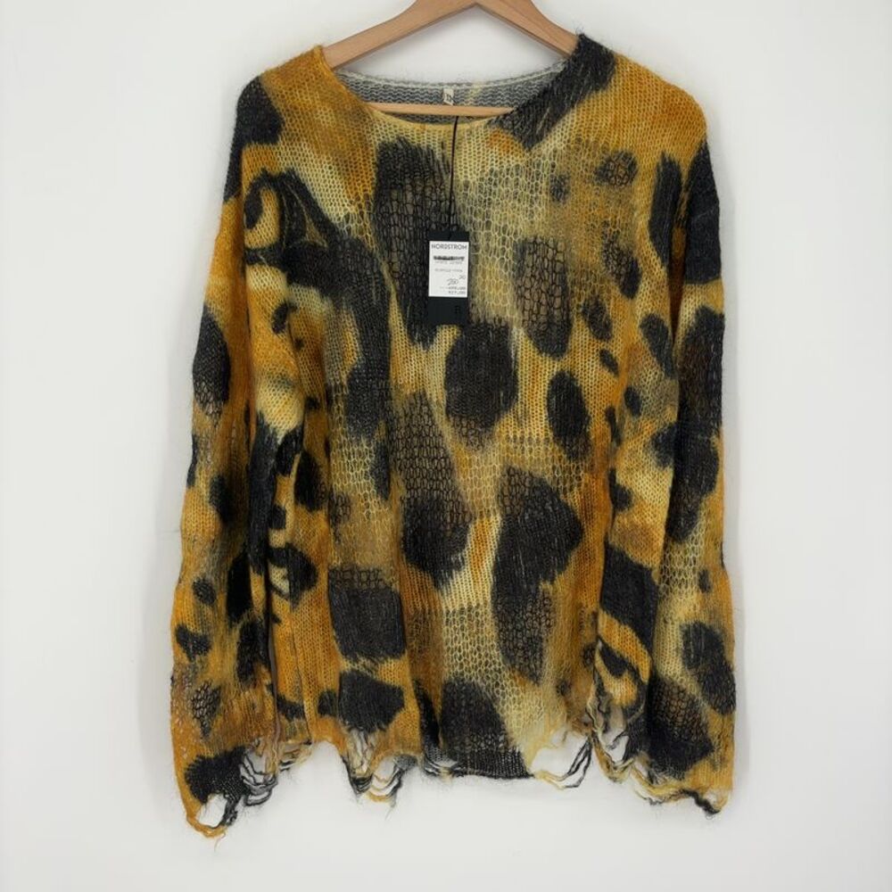 R13 Open Knit Boyfriend Jumper